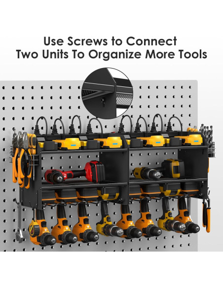 Estación de Carga para Herramientas Eléctricas CCCEI 6 Taladros