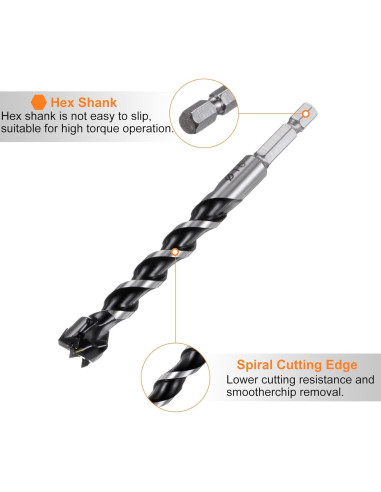 Broca de Forstner 15mm HARFINGTON Carburo de Tungsteno
