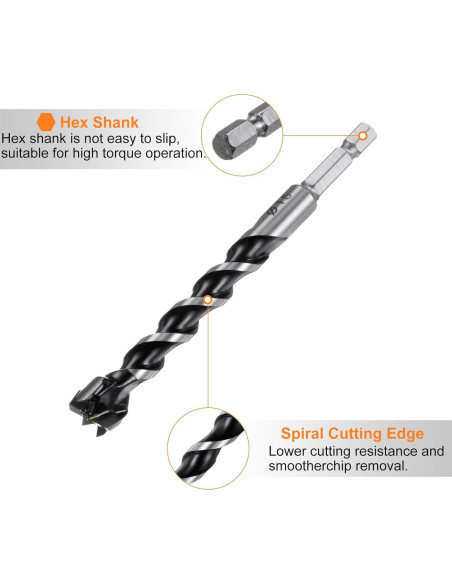 Broca de Forstner 15mm HARFINGTON Carburo de Tungsteno