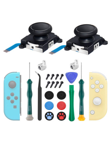 Kit de Reparación Joycon LONANDY para Nintendo Switch - 2 Piezas