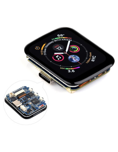 Placa de Desarrollo Waveshare RP2040 con Pantalla Táctil 1.69"