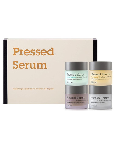 Suero Facial Hidratante Blithe Deluxe 4 Piezas 21.9 ml