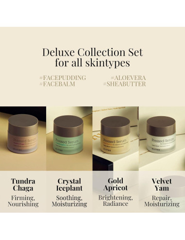 Suero Facial Hidratante Blithe Deluxe 4 Piezas 21.9 ml