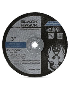 Ruedas de Corte BHA 3" x 1/16" para Amoladoras - Paquete 25