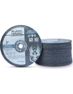 Ruedas de Corte BHA 3" x 1/16" para Amoladoras - Paquete 25 2