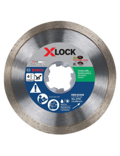 Cuchilla de Diamante BOSCH DBX4543S 4.5" X-LOCK para Azulejos
