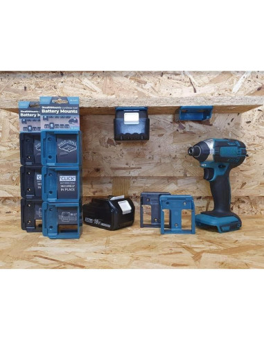 Soporte de Batería StealthMounts para Makita 18V - 4 Paquete