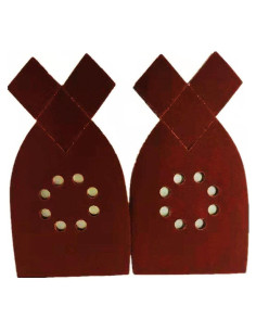 30 Hojas de Lija 40 Granos DUSJVYUE para Lijadora Mouse