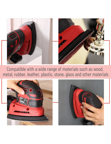 Almohadillas de Lijado Bates 30 pcs 40-240 Granos para Lijadora