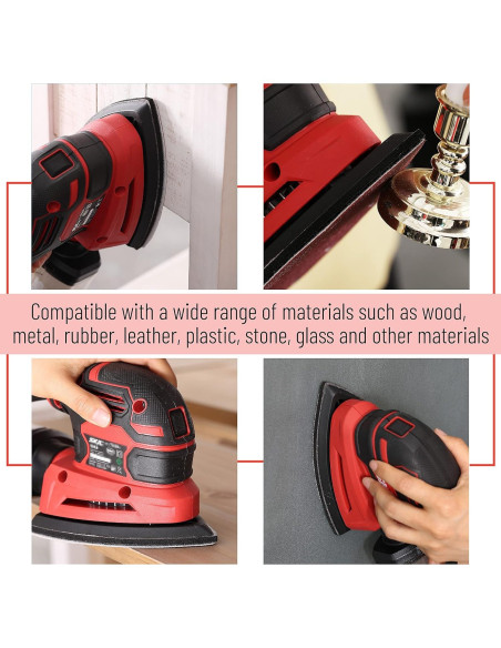 Almohadillas de Lijado Bates 30 pcs 40-240 Granos para Lijadora