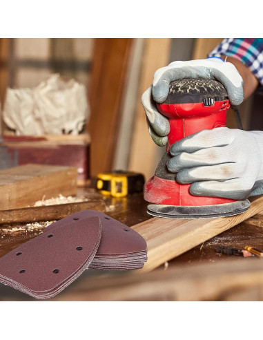 Almohadillas de Lijado Bates 30 pcs 40-240 Granos para Lijadora