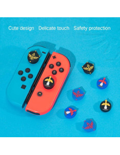 Tapones de Pulgar PERFECTSIGHT para Nintendo Switch OLED/Lite - Zelda 2