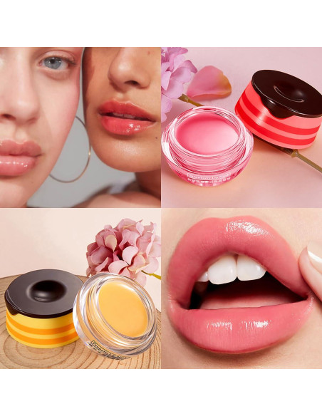 Bálsamo Labial Hidratante Qifylmaf Miel y Fresa 90g