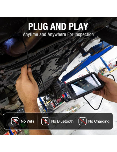 Cámara Endoscópica USB-C Teslong 3m con 8 Luces LED Cámara Endoscópica USB-C Teslong 3m con 8 Luces LED