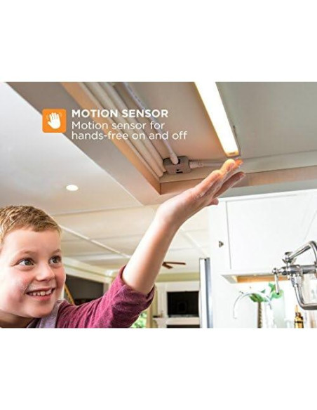 Iluminación LED Regulable BLACK+DECKER Bajo Gabinete 2 Pzas