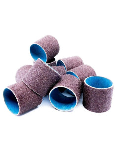 Bandas Espirales Abrasivas 1.5" Benchmark 36 Grano - Paquete de 10