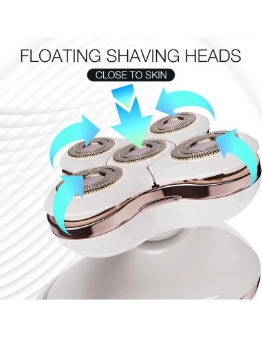 Afeitadora Eléctrica VIMC BS-8008 Húmeda y Seca para Mujeres