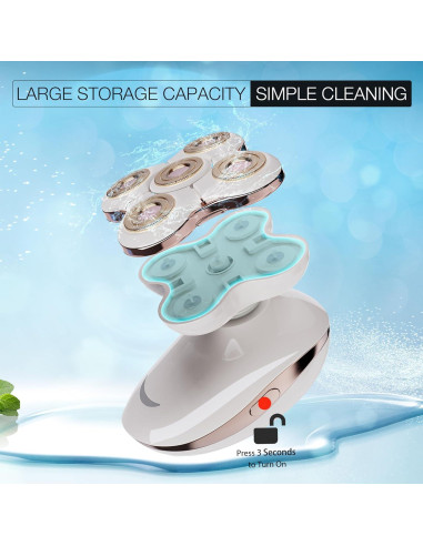 Afeitadora Eléctrica VIMC BS-8008 Húmeda y Seca para Mujeres