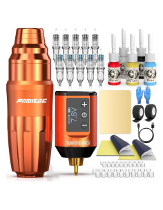 Kit de Tatuaje Inalámbrico Padieoe con Batería 1500mAh