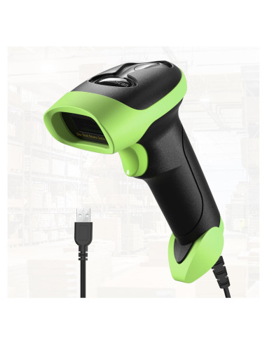 Escáner de Código de Barras 2D USB NetumScan Verde