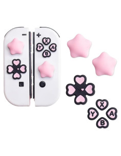 Tapones de Botones D-Pad y Joystick PERFECTSIGHT para Switch