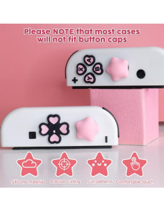 Tapones de Botones D-Pad y Joystick PERFECTSIGHT para Switch 2