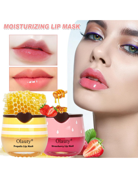 8 PCS Balsamo Labial Hidratante Miniling - Propoleo y Frutas