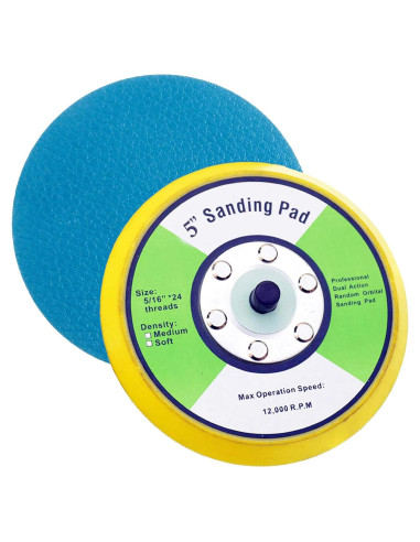 Almohadilla de Lijado PSA Asabocai 12.7 cm para Lijadora de Aire