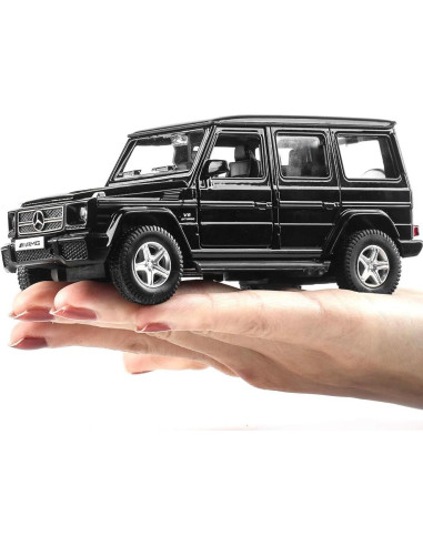 Coche de Juguete G63 Mercedes-Benz 1:36 Retroceso Negro