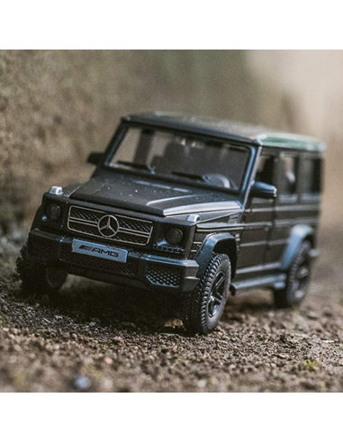 Coche de Juguete G63 Mercedes-Benz 1:36 Retroceso Negro