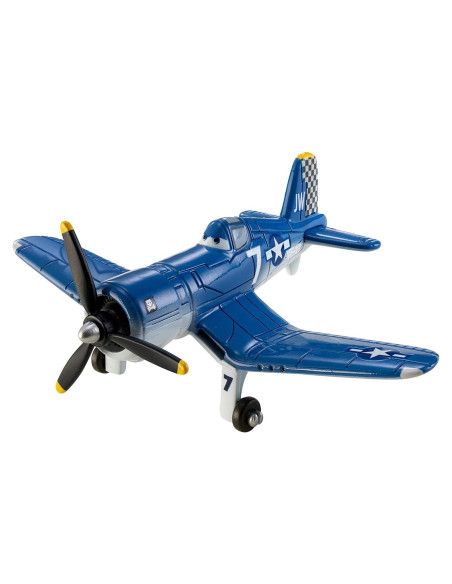 Avión de Juguete Diecast Planes No.7 Skipper Riley 1:55