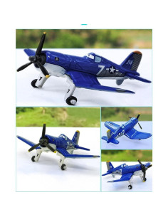 Avión de Juguete Diecast Planes No.7 Skipper Riley 1:55 2