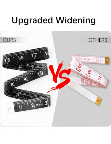 Cinta Métrica Doble Cara REIDEA 200cm para Medición Corporal