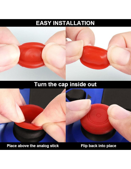 50 Tapas de Reemplazo para Joystick CTHTBZ - Silicona para Nintendo Switch