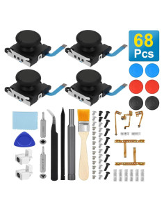 Kit de Reparación Joystick EEEKit para Joycon Switch 68PCS