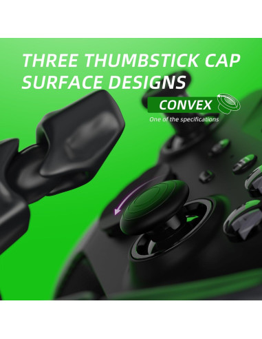 Thumbsticks de Metal eXtremeRate 6 en 1 para Xbox Elite 2