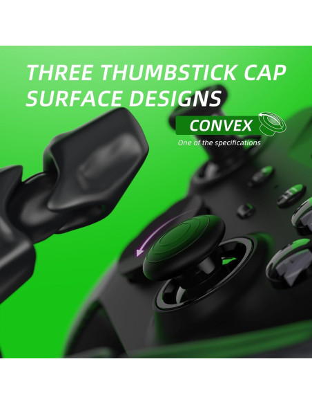 Thumbsticks de Metal eXtremeRate 6 en 1 para Xbox Elite 2