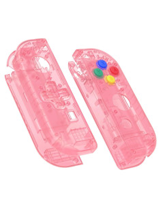 Carcasa de Reemplazo Joycon eXtremeRate Rosa Cereza para Nintendo Switch