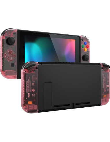 Carcasa de Reemplazo Joycon eXtremeRate Rosa Cereza para Nintendo Switch
