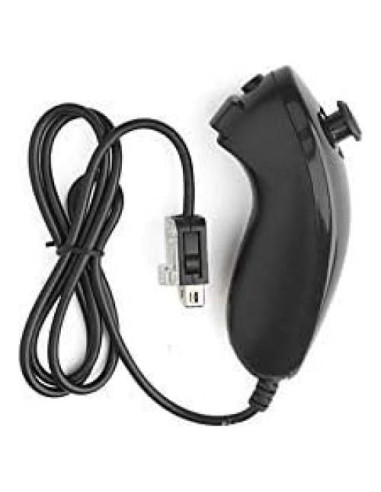 Controlador Nunchuck SIBIONO para Nintendo Wii/Wii U - Negro
