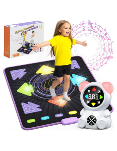 Alfombra de Baile Iluminada HAPHOM 90x80cm Bluetooth Niños