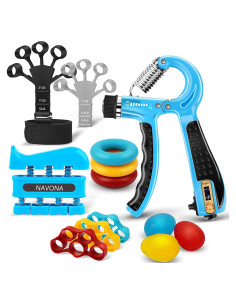 Kit de Entrenador de Fuerza de Agarre Navona 13 Piezas