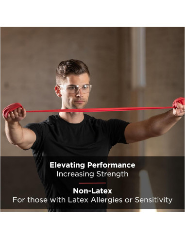 Banda de Resistencia THERABAND Rollo 45.72m Roja Media Sin Láttex