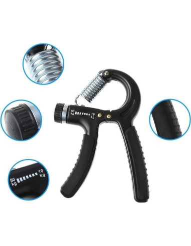 Agarrador de Mano Ajustable Luxon 10-50kg - Fortalecedor de Agarre