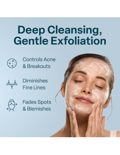 Limpiador Facial QRxLabs Ácido Glicólico 170g - Exfoliante Suave 2