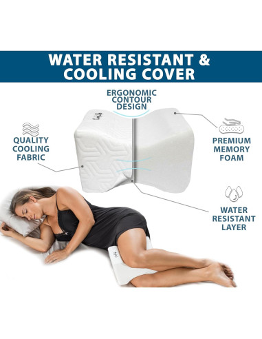 Almohada para Rodillas ComfiLife Espuma Viscoelástica 20cm