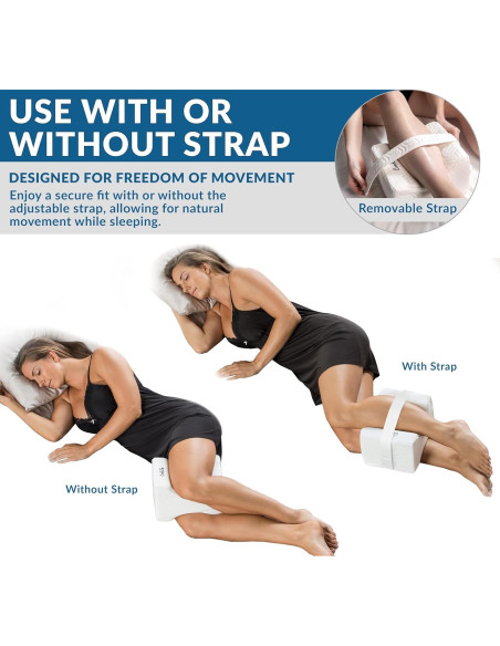 Almohada para Rodillas ComfiLife Espuma Viscoelástica 20cm