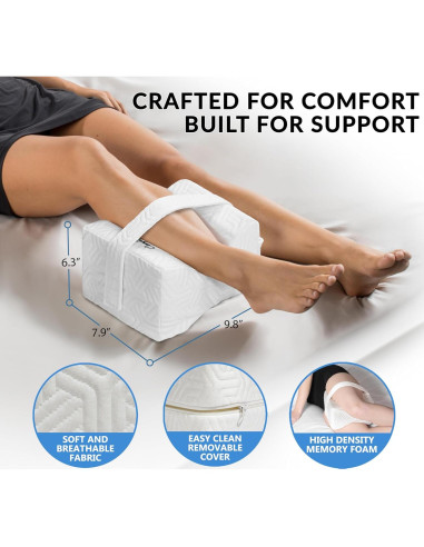 Almohada para Rodillas ComfiLife Espuma Viscoelástica 20cm