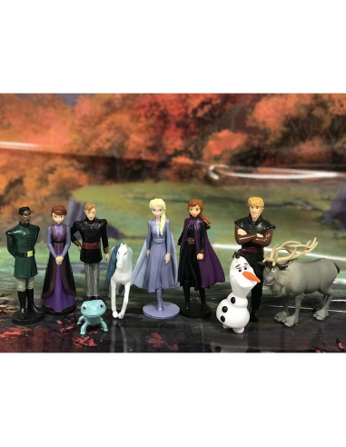 Disney Frozen 2 My Busy Books - Storybook, 10 figurines, playmat