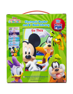 Disney Mickey Mouse - Me Reader Electronic Reader and 8 Sound Book Library - PI Kids 2